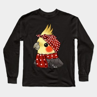 Feathered Love: Tiel-Mama - The Cockatiel Mom Long Sleeve T-Shirt